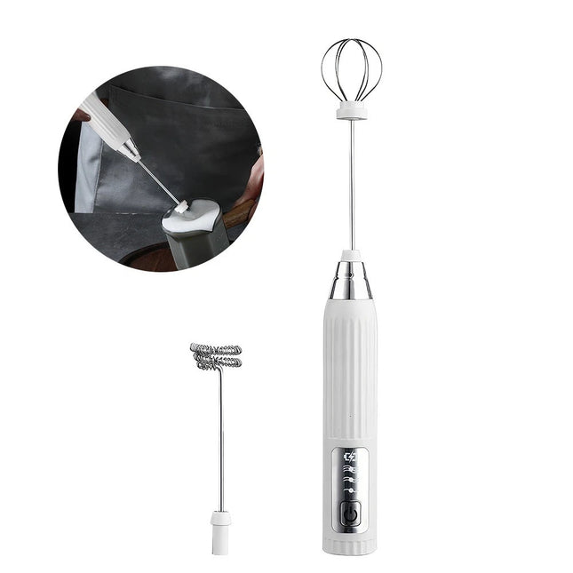 Electric Kitchen Mini Foamer Milk Frother Egg Beater Stirrer Whisk Mixer
