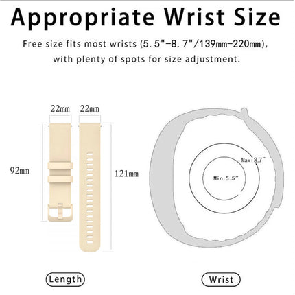 Garmin Forerunner 745 Vivoactive 4 Replacement Watch Band Khaki