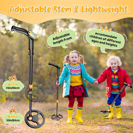 Metal Detector LCD Waterproof Deep Sensitive Treasure Coin Gold Finder Adult Kid