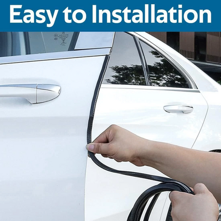 10M Rubber Car Door Edge Guard Protector Strip Guard Moulding Trim DIY Thicker