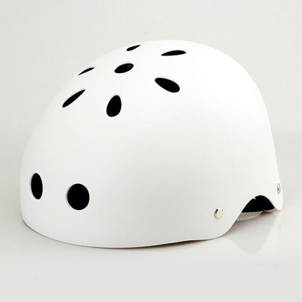 Bicycle Helmet Bike Cycling Bike & Skate Kids Adult Safety Helmet Outdoor Sport White L