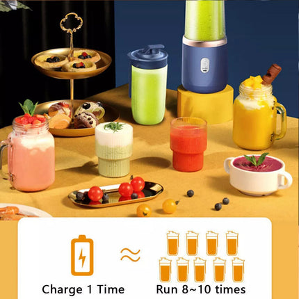 Electric Fruit Juicer Smoothie Maker Portable USB Blender Bottle Juice Shaker
