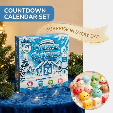 Christmas Squishies Advent Calendar 2026 Countdown Calendar, 24 Squish Toys