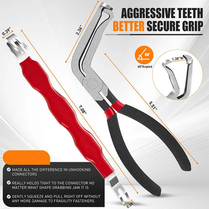 Electrical Connector Disconnect Pliers for Cars Automotive Plug Removal Plier
