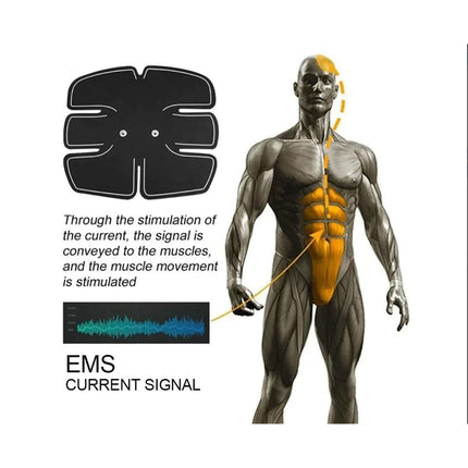 22PCS EMS Muscle Stimulator Training Gear ABS Ultimate Hip Trainer Body Exercise