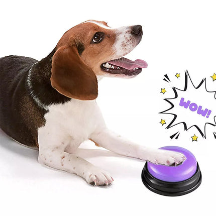 4Pcs Pet Talking Buttons Recordable Starter Speaking Puppy Training Communicable Toys