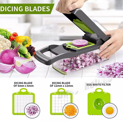 Vegetable Chopper,Food Choppers Onion Chopper Veggie Slicer Cutter Dicer Kitchen