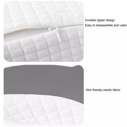 Ergonomic Butterfly Memory Neck Pillow Comfortable Sleeping Orthopedic Pillow Tibetan blue