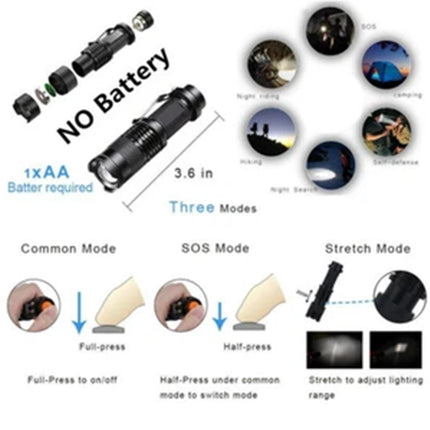 40pcs Emergency Survival Equipment Kit Sports Tactical Hiking Camping SOS Tool