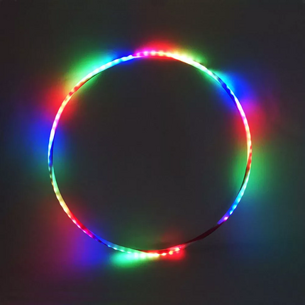 Hula Hoop Led Adults and Kids with Changing LED Lights Lightweight SK 90cm