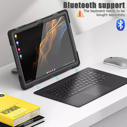 Rotating Shockproof Carry Tablet Case For Samsung Galaxy Tab S9 Ultra S9