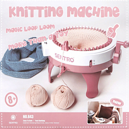 Genuine Sentro 48 DIY Knitting Machine Smart Weaving Knit Rotating Kid Toy Scarf