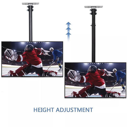 Ceiling Roof TV Mount Wall Bracket Tilt 25" 27" 32" 37" 47" 55" 60" 65" LCD LED