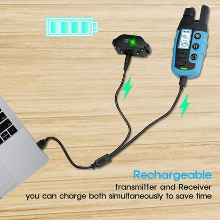 Anti-Bark Electric Dog Pet Training E Collar Obedience Remote Control No-Shock