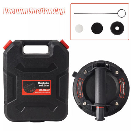 2x 8'' 500kg Vacuum Suction Cup Glass Lifter Granite Sucker Pump Lift Heavy Duty
