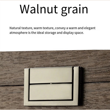 6 Slot Watch Box Retro Wooden Storage Watch Case Jewelry Display Organizer Gift