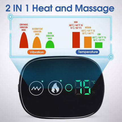 Heated Shoulder Wrap Shoulder Heating Pads Massager Rotator Cuff Support Brace