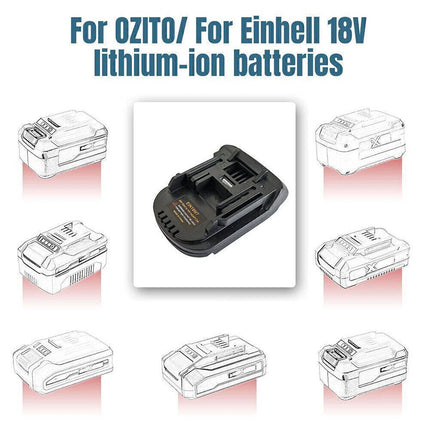 Battery Adapter For Ozito 18V Li-ion Convert to For Makita 18V Cordless Tool
