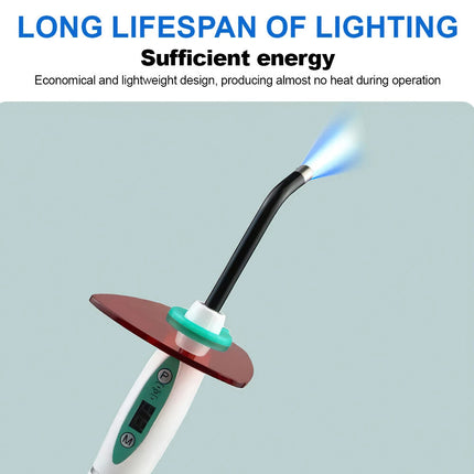 Rechargeable LED UV Dental Curing Light Cure Lamp Wireless Curing Machine Tool