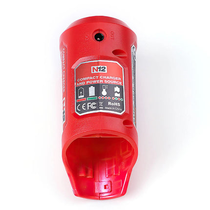 USB Power Source Charger Adaptor For Milwaukee 48-59-1201 M12 Li-Ion Battery