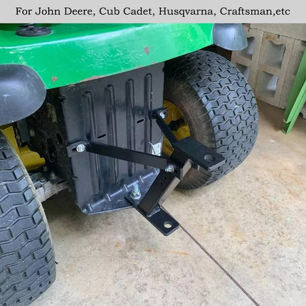 Heavy 3/4" Thick Lawn Pro Hi-Hitch Lawn Mower Trailer-Hitch For John Deere Cub