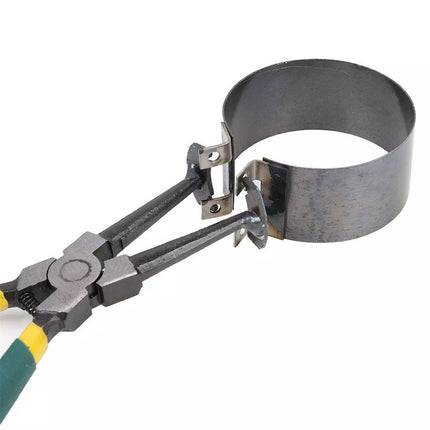 Auto Engine Piston Ring Compressor Plier Set Repair Car Tools 14 Clamp 62-145mm