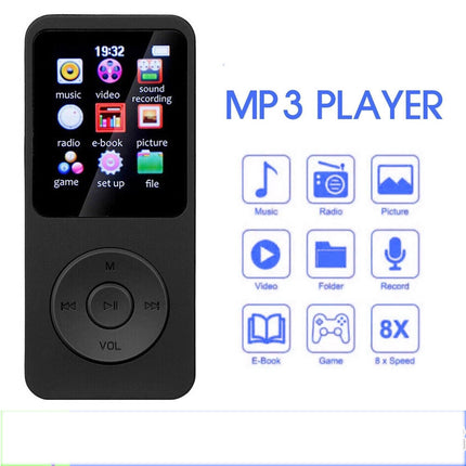 MP3 Player with Bluetooth 5.0 Portable Digital Lossless Music MP3 MP4 Player