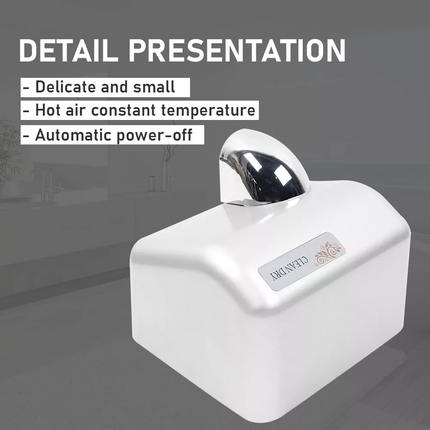 2300W Automatic Hand Dryer Super Powerful 360° Rotational Wall Mounted