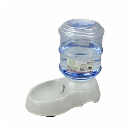 Automatic 3.8L Water Feeder Food Pet Dog Cat Puppy Dispenser Feeder Bowl Bottle Water Feeder