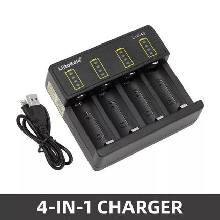 8x CR123 CR123A Rechargeable Battery + 4-Slot Charger 2800mAh For Arlo Camera
