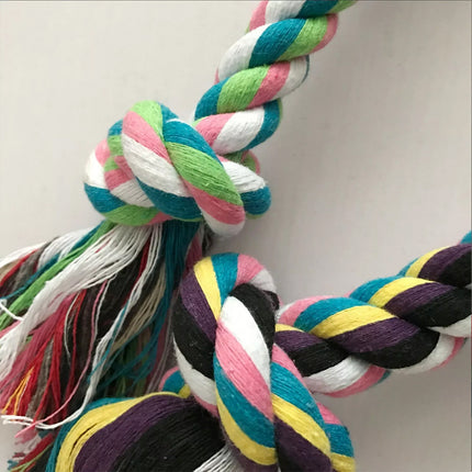 10 PCS Durable Cotton Rat Rope Pet Toys Puppy Dog Cat Pull Teeth Chew Toy Set