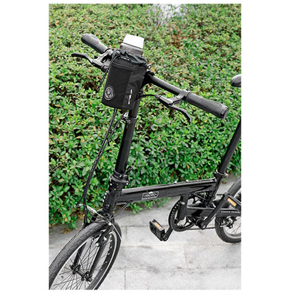 Bike Bicycle Water Bottle Holder Bag Handlebar Cup Holder-Bag Insulated Stem Bag Blue