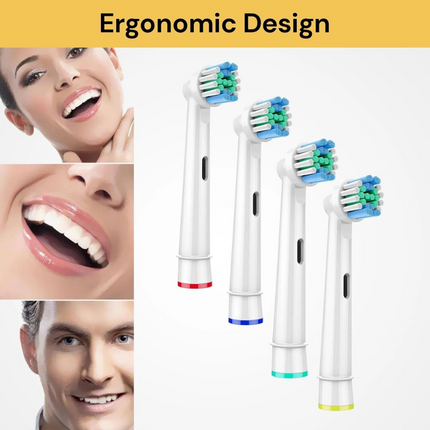 20 Electric Toothbrush Heads Oral B Compatible Replacement Brush Precision Clean