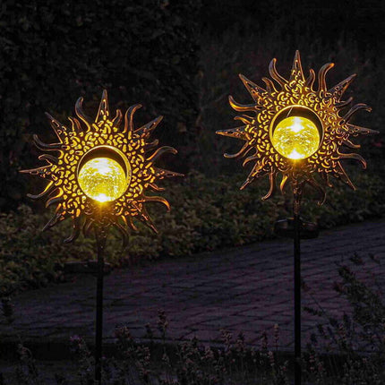 Solar Lights LED Garden Stake Light Decor Outdoor Path Lights Lawn Yard Lamp Sun