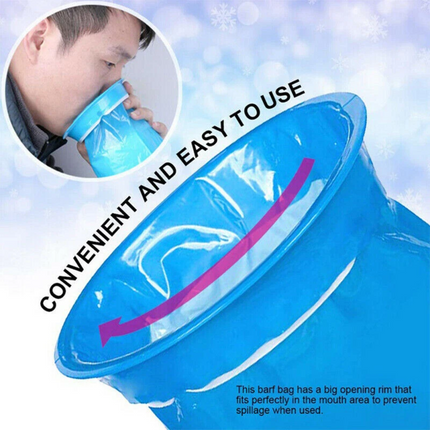 Disposable Vomit Bags Sickness Travel Plane Motion Car Bus Sea Sick Sealable 50X