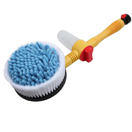 130Bar Vehicle Car Rotating Wash Cleaning Brush Sponge Cleaner Hose Tool Washing