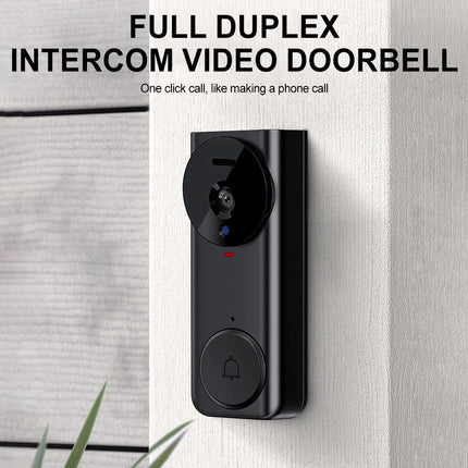 Wireless Video Doorbell Security Camera Ring Door Bell /W 4.3" Screen Intercom