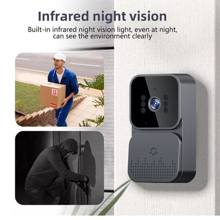 Wireless Video Door Bell WiFi Phone Intercom System with Monitor Doorbell Camera