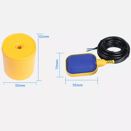 5M Cable Float Switch Water Level Controller for Tank Pump Sump Pump Water Tank