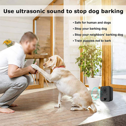 Dog Barking Stop Ultrasonic Anti Barking Device Repeller Anti-Bark Bark Control