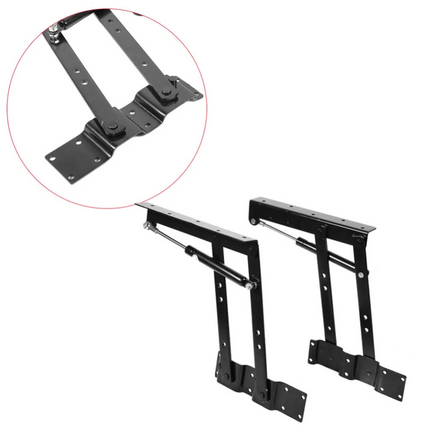2x Folding Lift Up Coffee Table Mechanism Hardware Heavy Duty Lifting Hinges