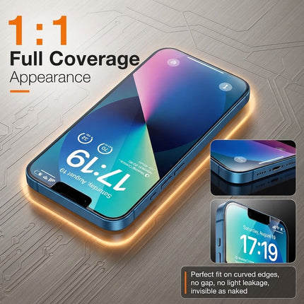 2PCS Privacy Screen Protector For iPhone 18 Pro 17 Pro 9H Tempered Glass Anti-Spy