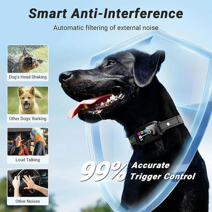 Anti Bark Dog Collar Auto Stop Barking Training Collar Obedience Rechargeable