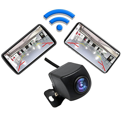 WiFi HD Wireless Car Rear View Cam Backup Reverse Camera For Android IOS iPhone