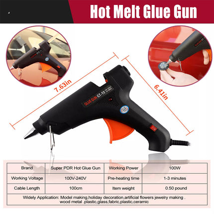 LED Board PDR Dent Car Body Repair Puller Kit Hail Removal Paintless Glue Tool