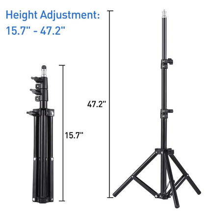 Projector Tripod Stand Foldable Laptop Tripod Bracket with Tripod Tray DJ Rack