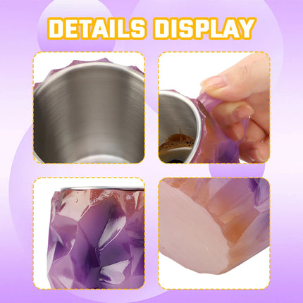 Mineral Crystal Coffee Mugs Crystal Mugs for Coffee Mineral Crystal Mug 11oz