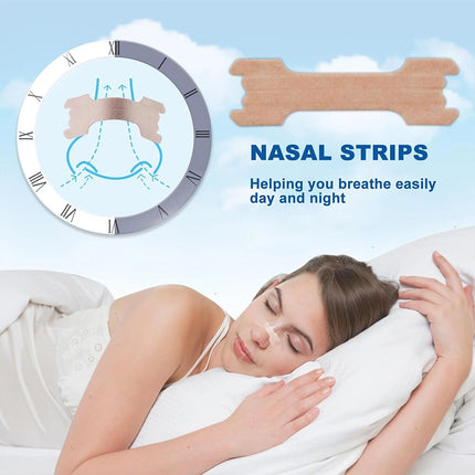 100pc Nasal Strips Stop Snoring Help Breathe Better Easy Right Anti Snore Nose Strips Large