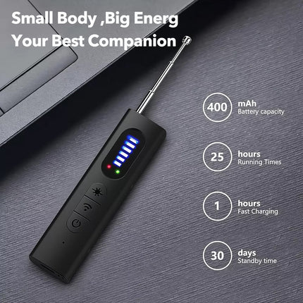 Hidden Camera Detector Bug Detector Anti Spy Kits Scanner Bug Finder GPS Tracker