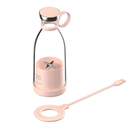 Portable Rechargeable Electric Juicer Blender Fruit Mixer Shaker Maker Bottle
